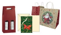 Packaging natalizio - Sacchetti e Shopper regalo - Buste portabottiglie - DMwebShop