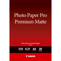 Carta fotografica Premium Matte PM-101 - A4 - 20 Fogli - Canon - 8657B005 - 4960999986760 - DMwebShop