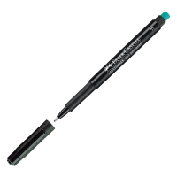 Pennarello Multimark universale permanente con gomma - punta fine 0,6 mm - nero - Faber Castell - 151399 - 4005401513995 - DMwebShop