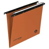 Cartella sospesa Cartesio - cassetto - interasse 39 cm - fondo V - 37 x 25 cm - arancio - Bertesi - 100/395-B2 - 8058983260791 - DMwebShop