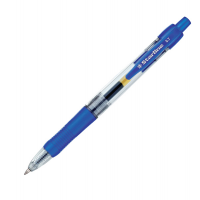 Penna a sfera a scatto con inchiostro gel - punta fine 0,7 mm - blu - Starline - STL1209. - 8025133023711 - DMwebShop