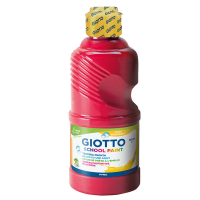 Tempera pronta - 250 ml - rosso - Giotto - 530808 - 8000825005220 - DMwebShop