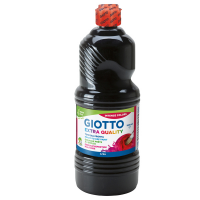 Tempera pronta - 1 lt - nero - Giotto - 53342400 - 8000825967290 - DMwebShop