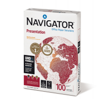 Carta Presentation 100 - A4 - 100 gr - bianco - conf. 500 fogli - Navigator - 02 A4 100 NAV - 5602024530232 - DMwebShop