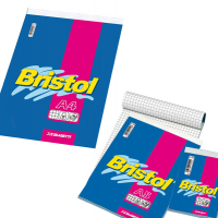 Blocco note Bristol - 5 mm - 210 x 297 mm - 50 gr - 70 fogli - Blasetti - 1037 - 8007758012233 - DMwebShop