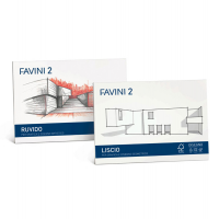 Album Favini 2 - 24 x 33 cm - 110 gr - 20 fogli liscio squadrato - A150514 - 8007057342017 - DMwebShop