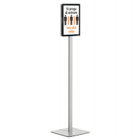 Espositore Info Stand Basic - da pavimento - A4 - Durable - 5012-57 - 4005546730325 - DMwebShop