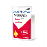 Cartuccia - per Canon - giallo - CLI-526Y - 10,5ml - Armor - B12564R1 - DMwebShop