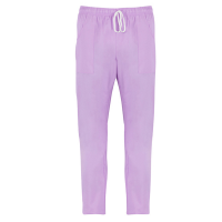 Pantalone Pitagora - unisex - 100% cotone - taglia M - lilla chiaro - Giblor's - Q3P00246-C07-M - 8011513105382 - DMwebShop