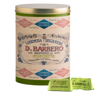 Gianduiotti - in scatola di metallo - gusto pistacchio - 150 gr - Barbero - METALGP - 8025133128447 - DMwebShop