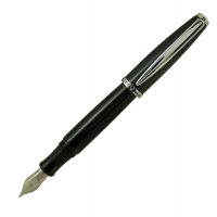 Penna stilografica Aldo Domani - punta M - nero - Monteverde - J059613 - 080333596135 - DMwebShop