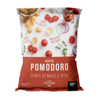 Chips di mais e riso al pomodoro - 70 gr - Snack Italy - A009 - 18033509630040 - DMwebShop
