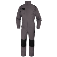 Tuta da lavoro M1CO2 - taglia L - twill-poliestere-cotone - grigio - Deltaplus - M1CO2GRGT - 3295249289720 - DMwebShop