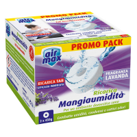 Ricarica tab Mangiaumidita' - lavanda - 2 x 450 gr - conf. 2 pezzi - Air Max - D0091 - 8023779000912 - DMwebShop