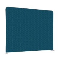 Divisorio in tessuto Wall Decor - 200 x H 150 cm - blu-rombi azzurri - DMwebShop