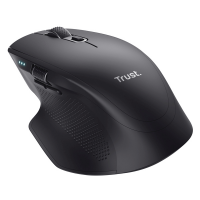 Mouse wireless multi-dispositivo Ozaa+ - nero - Trust - 24820 - 8713439248203 - DMwebShop