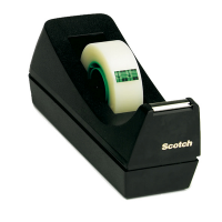 Dispenser da tavolo C38 per nastri - 19 mm x 33 mt - nero - Scotch - 7000028837 - 021200661044 - DMwebShop