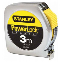 Flessometro PowerLock - 3 mt - larghezza nastro 1,27 cm - Stanley - M33218 - 3253560332181 - DMwebShop