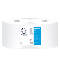 Bobina asciugatutto Special - 2 veli - microgoffrata - 18 gr - Ø 25 cm - 25,7 cm x 191 mt - bianco - pacco 2 rotoli - Papernet - 404260 - 8024929442606 - DMwebShop