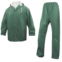 Completo impermeabile EN304 - giacca + pantalone - poliestere-PVC - taglia L - verde - Deltaplus - EN304VEGT2 - 3295249128302 - DMwebShop