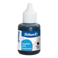 Inchiostro per timbri in metallo - con olio - 30 ml - nero - Pelikan - 351353 - 4012700351357 - DMwebShop