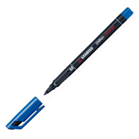 Pennarello OHPen universal permanente 843 - punta media 1 mm - blu - Stabilo - 843/41 - 4006381115438 - DMwebShop