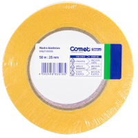 Nastro biadesivo - 25 mm x 50 mt - trasparente - Comet - 64621-00006-03 - 4042448835185 - DMwebShop