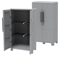 Armadio Transforming Modular 3 - 78 x 43,6 x 143 cm - PPL - grigio - Terry - 1002921 - 8005646029219 - DMwebShop