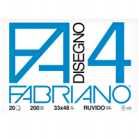 Album F4 - 33 x 48 cm - 200 gr - 20 fogli ruvido - Fabriano - 05000797 - 8001348161486 - DMwebShop