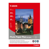 Carta fotografica Plus Semi-Gloss SG-201 - A4 - 20 Fogli - Canon - 1686B021 - 4960999405377 - DMwebShop