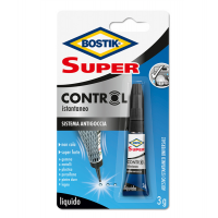 Colla istantanea universale Super Control - 3 gr - trasparente - Bostik - D2737 - 8023779652005 - DMwebShop