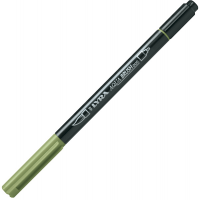 Pennarello Aqua Brush Duo - punte 2-4 mm - verde di cromo - Lyra - L6520068 - 4084900662137 - DMwebShop