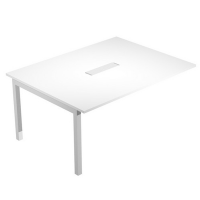 Modulo aggiuntivo per tavolo riunioni Agora' - 6 posti - 160 x 120 x 72,5 cm - bianco - Artexport - SOL-TR-S_3AA - DMwebShop