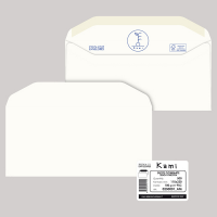 Busta KAMI GOMMATE bianca carta riciclata FSC senza finestra - 110 x 230 mm - 100 gr - conf. 500 pezzi - Pigna - 0250001AM - 8059020921422 - DMwebShop