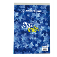 Blocco note StarNotes A4 - 60 fogli - 5 mm - 210 x 297 mm - 60 gr - Starline - ODBLSTL2701A45M - 8025133106766 - DMwebShop