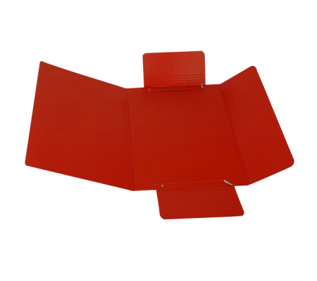 Cartellina con elastico presspan 3 lembi - 700 gr - 25 x 34 cm - rosso - Cart. Garda - CG0032PBXXXAE02 - 8001182007506 - DMwebShop