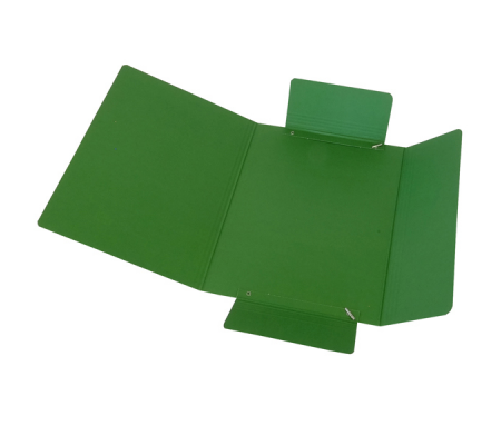 Cartellina con elastico presspan 3 lembi - 700 gr - 25 x 34 cm - verde - Cart. Garda - CG0032PBXXXAE03 - 8001182000521 - DMwebShop