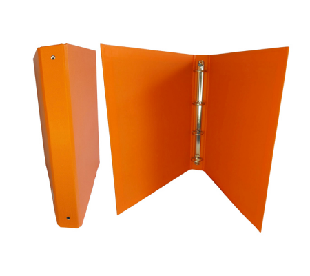 Raccoglitore King - 4 anelli tondi 30 mm - dorso 4 cm - f.to utile 22 x 30 cm - rivestimento in PPL - arancio - Starline - CPPL4-30AR - 8025133025890 - DMwebShop