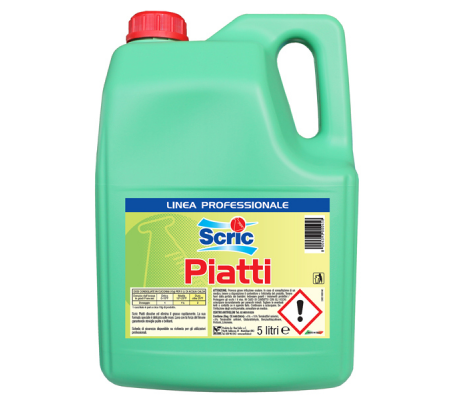 Detergente per piatti - tanica da 5 lt - Scric - 120604000459 - 8004393000458 - DMwebShop