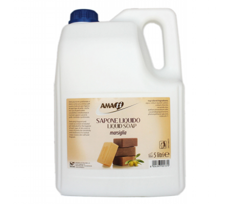 Detergente liquido - marsiglia - Tanica da 5 lt - Amati - 112305001370 - 8004393001370 - DMwebShop