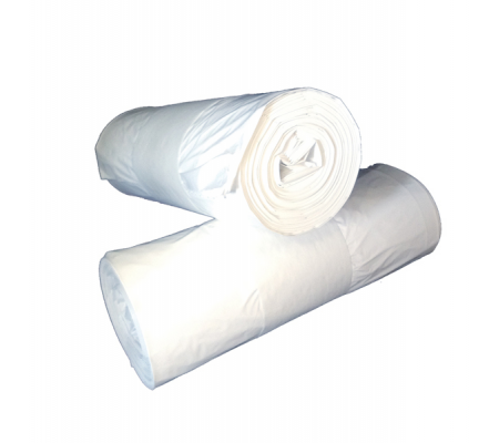 Sacchi antimicrobici - 59 x 61 cm - 23 lt - 18 micron - bianco - rotolo da 25 sacchetti Medial International - 707202 - DMwebShop