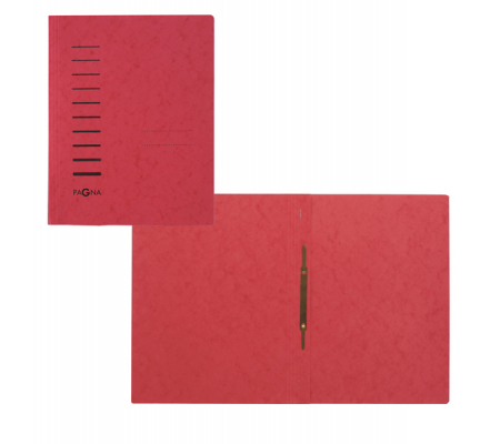 Cartella con pressino - cartone - A4 - rosso - Pagna - 28001-01 - 4013951004108 - DMwebShop