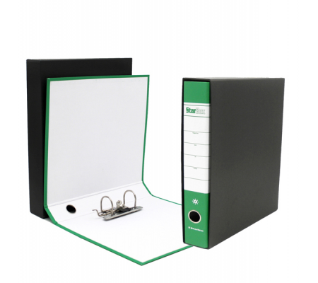 Registratore Starbox - dorso 5 cm - commerciale - 23 x 30 cm - verde - Starline - stl4032 - 8014819396317 - DMwebShop