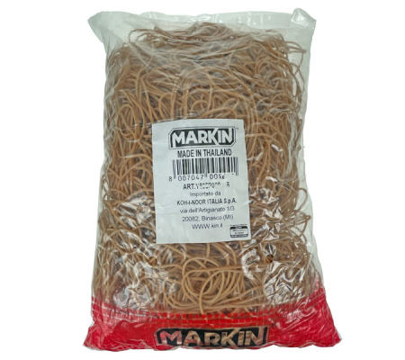 Elastici - para - Ø 3 cm - avana - sacco da 1 kg - Markin - Y525P030X15 - 8007047005342 - DMwebShop