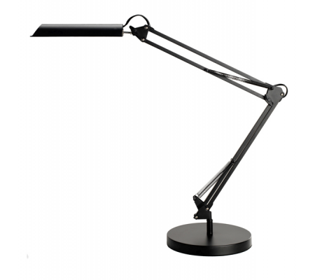 Lampada - da tavolo - Swingo - a LED - con base e morsetto - 44 x 34,5 x 13,5 cm - 10 W - nero - Unilux - 400093838 - 3595560016495 - DMwebShop