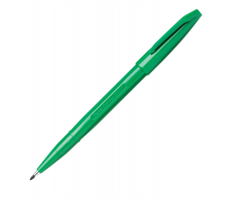 Pennarello Sign Pen S520 punta feltro - punta 2 mm - verde - Pentel - S520-D - 3474370520043 - DMwebShop