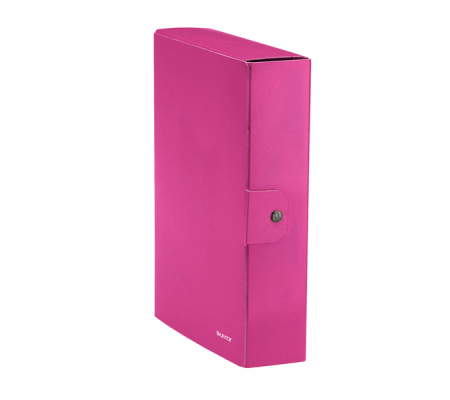 Scatola progetto WOW - dorso 8 cm - fucsia metallizzato - Leitz - 39670023 - 4002432534975 - DMwebShop