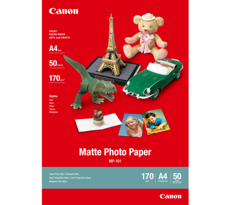 Carta fotografica Matte MP-101 - A4 - 50 Fogli - Canon - 7981A005 - 4960999174839 - DMwebShop