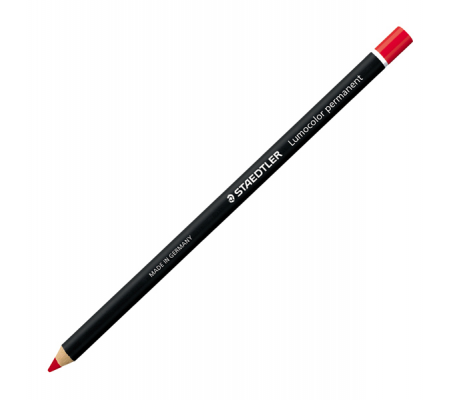 Matita Lumocolor Glasochrom - permanente - rosso - Staedtler - 108 20-2 - 4007817131367 - DMwebShop