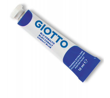 Tempera Tubo 4 - 12 ml - blu cobalto - Giotto - 35201600 - 8000825320163 - DMwebShop